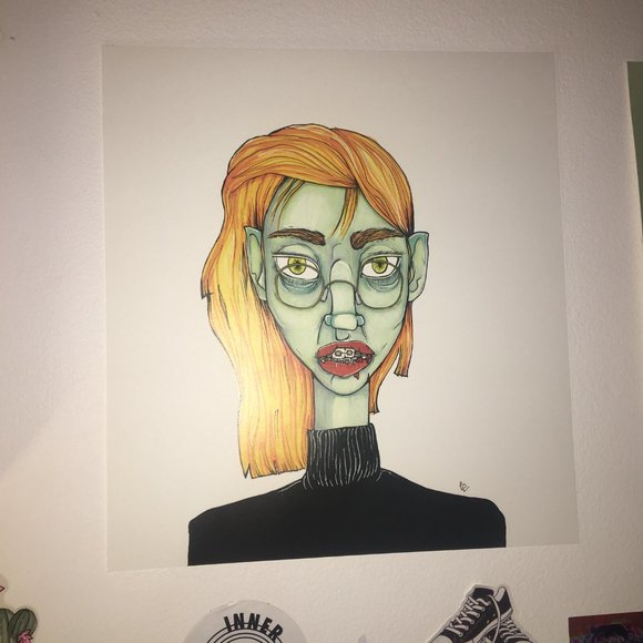 1 painting, 1 print - Picture 3 of 3